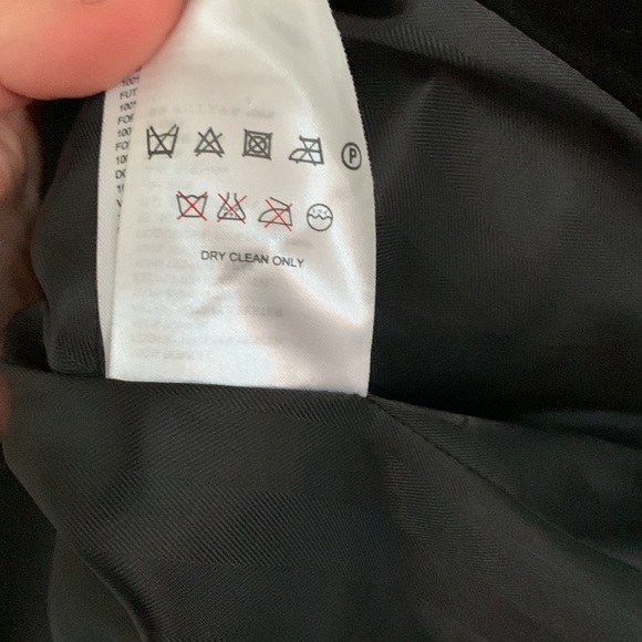 Womens Ben Sherman Velvet & Satin Fitted Black Tuxedo Jacket / Blazer - Picture 9 of 11